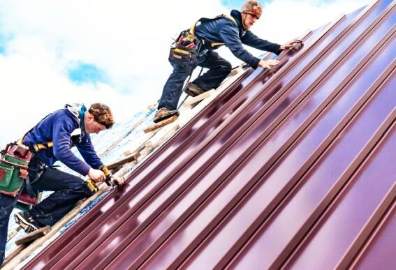 Монтаж профнастила