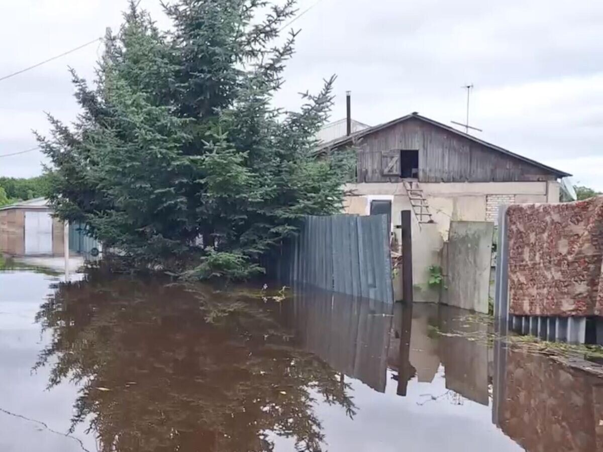    Последствия прорыва защитной земляной насыпи в Дальнереченске© Фото : Прокуратура Приморского края