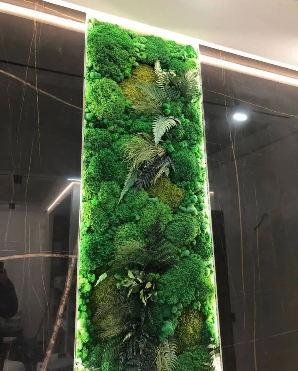 Выполненный заказ компании "Грин декор" в частном интерьере, город Москва