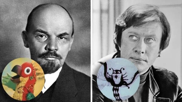 Какие культовые личности СССР оказались прототипами персонажей советских мультфильмов. Обложка © ИТАР-ТАСС © Кадр из фильма "Голубой щенок" / Kinopoisk, © Wikipedia / Grigory Petrovich Goldstein, кадр из фильма "38 попугаев" / Kinopoiskatomic:embed 0
atomic:embed 1
