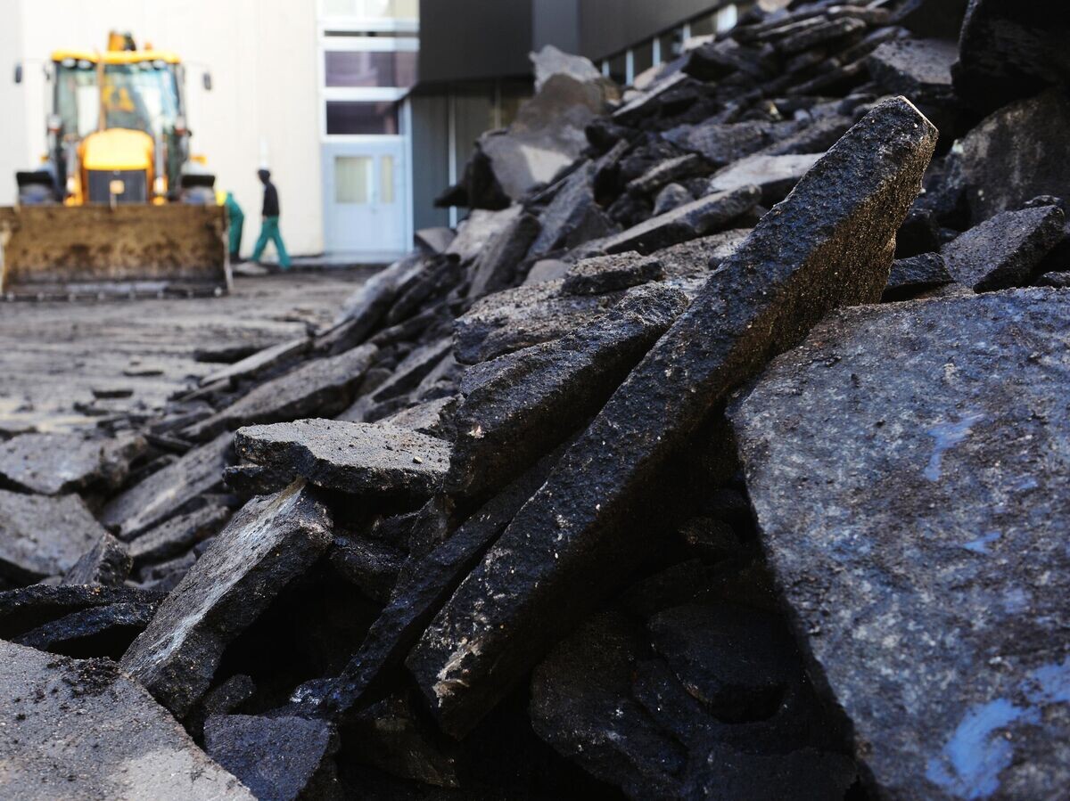    Замена асфальта в Москве© РИА Новости / Кирилл Каллиников