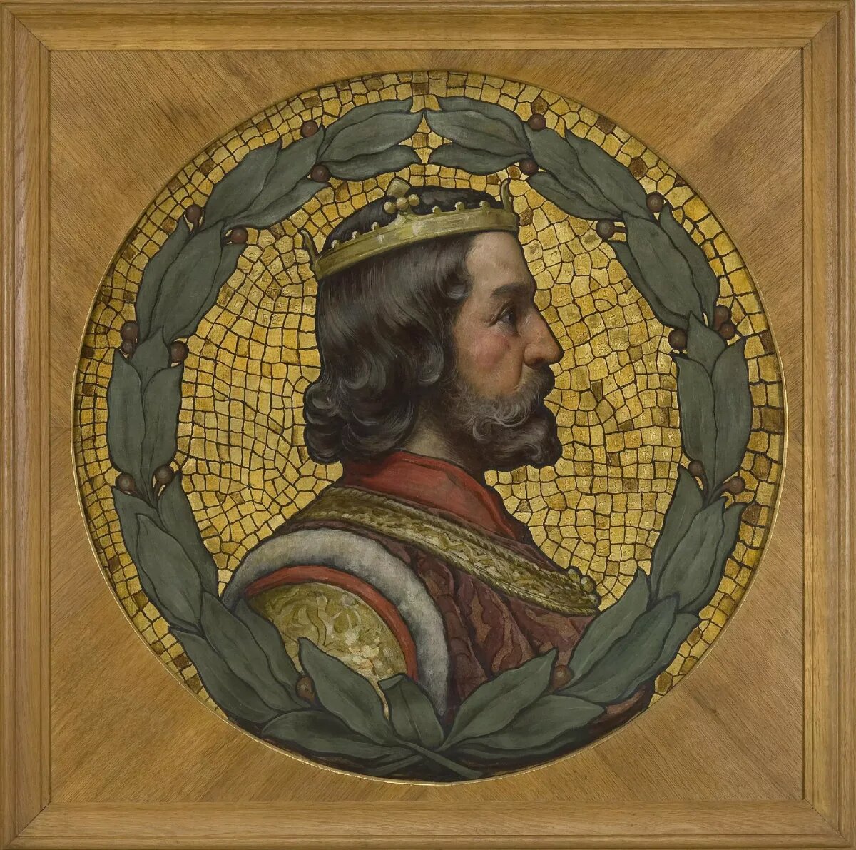 Фреска с изображением Оттокара II.