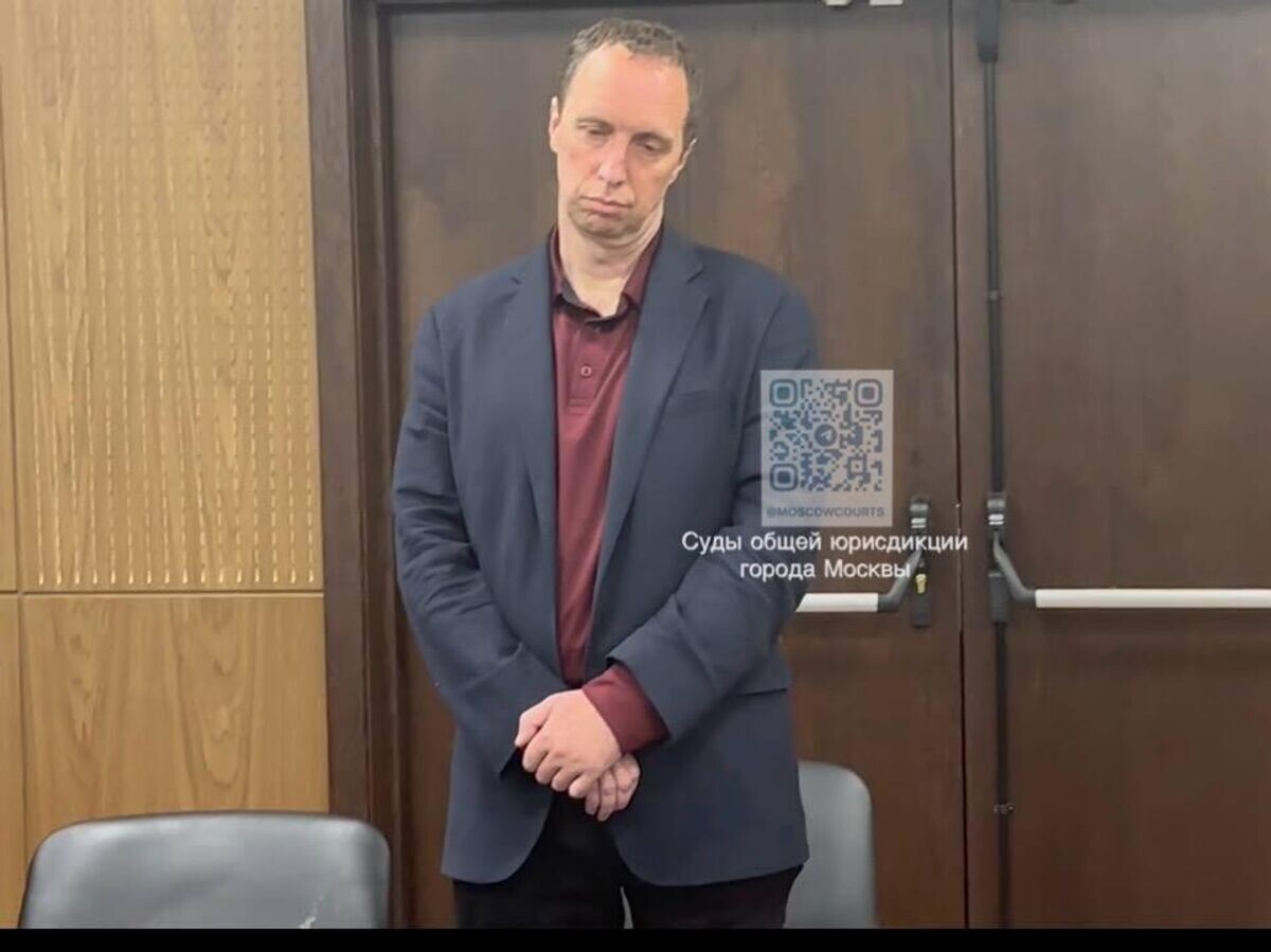    Гражданин США Джозеф Татер в Мещанском районном суде Москвы© Фото : Суды общей юрисдикции города Москвы