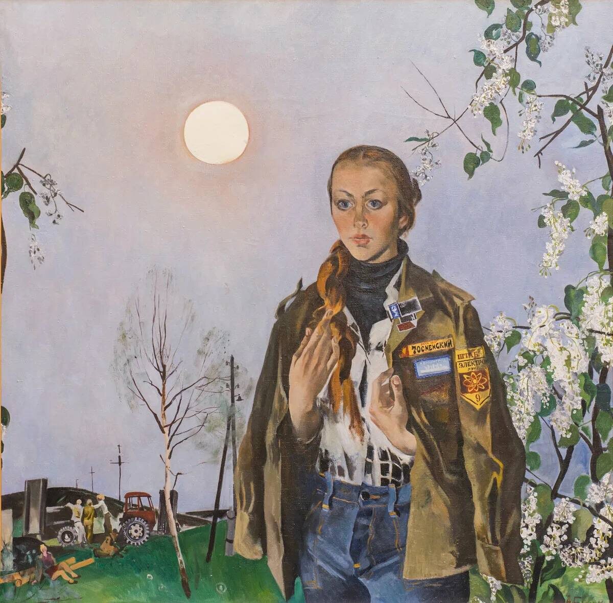 Андрей Блиок. «Весна. Стройотрядовка». 1979