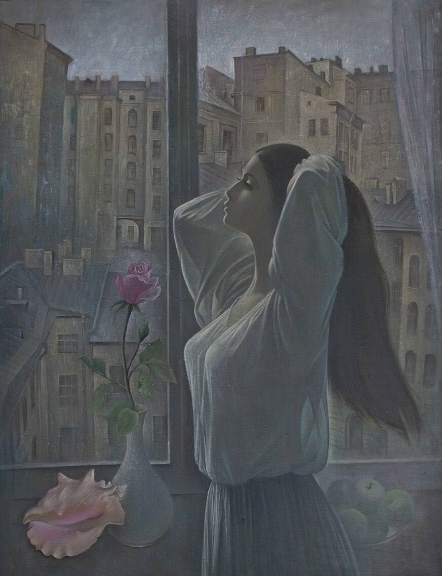 Матлюба Яхьева. «Утро». 1983