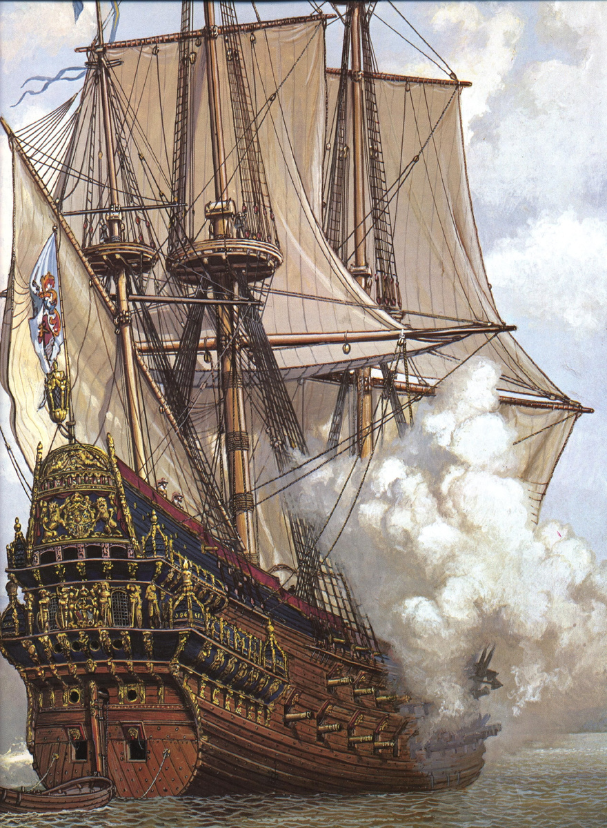 Корабль XVII века. фото из интернета.
