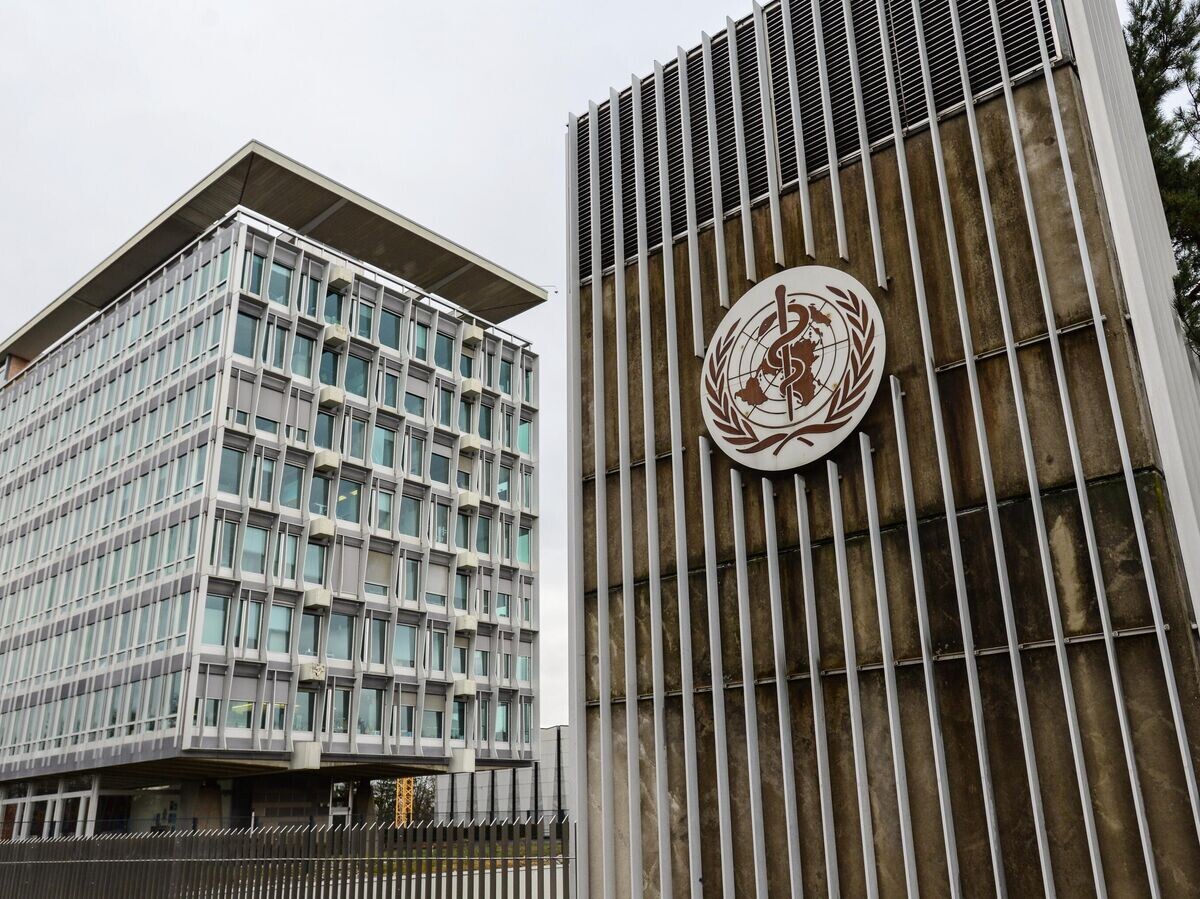    Здание штаб-квартиры Всемирной организации здравоохранения в Женеве© РИА Новости / Алексей Витвицкий