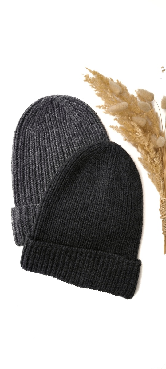 Кашемировые шапочки из 100% кашемира