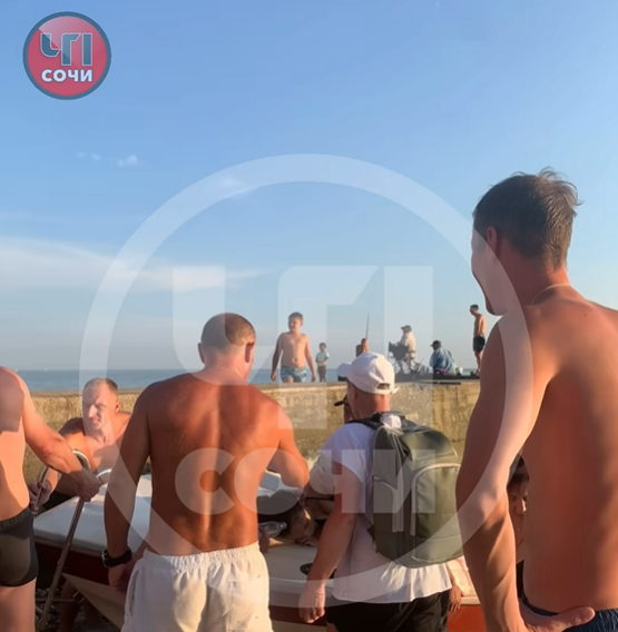    Скриншот видео: "ЧП Сочи"/ВКонтакте.