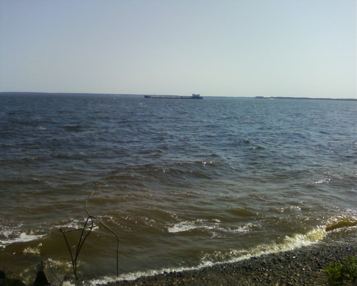 Река Волга .