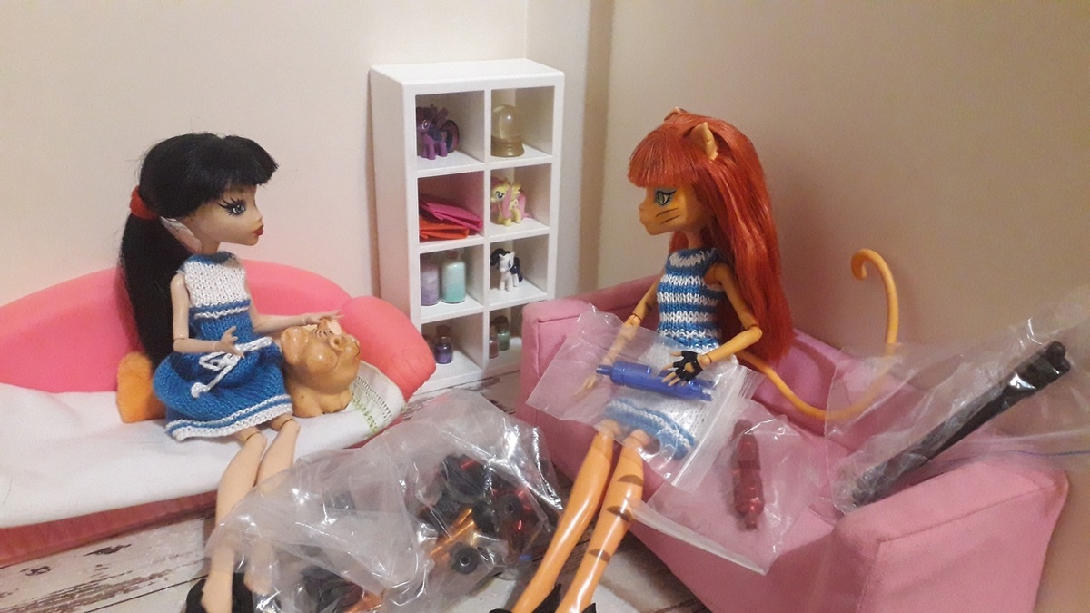 А еще эти железки разных размеров, поэтому приходится работать очень внимательно