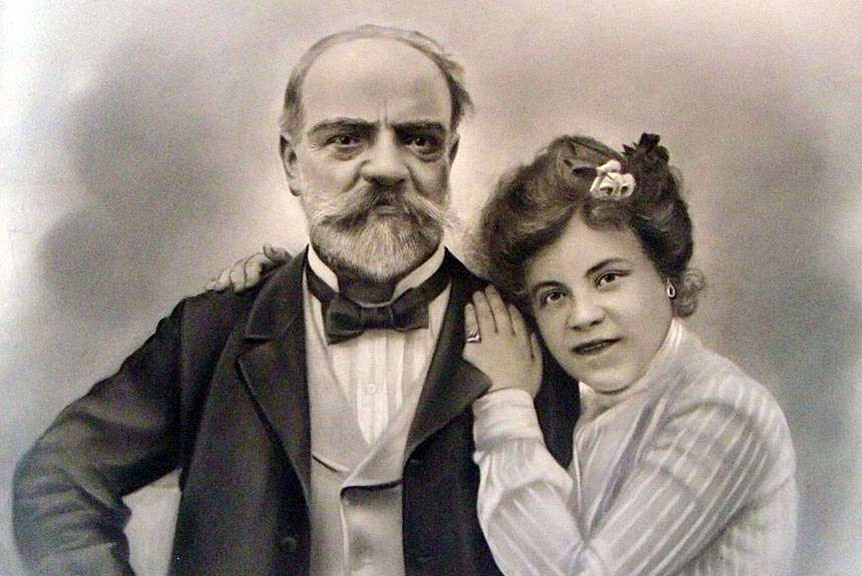 Антонин Дворжак с женой