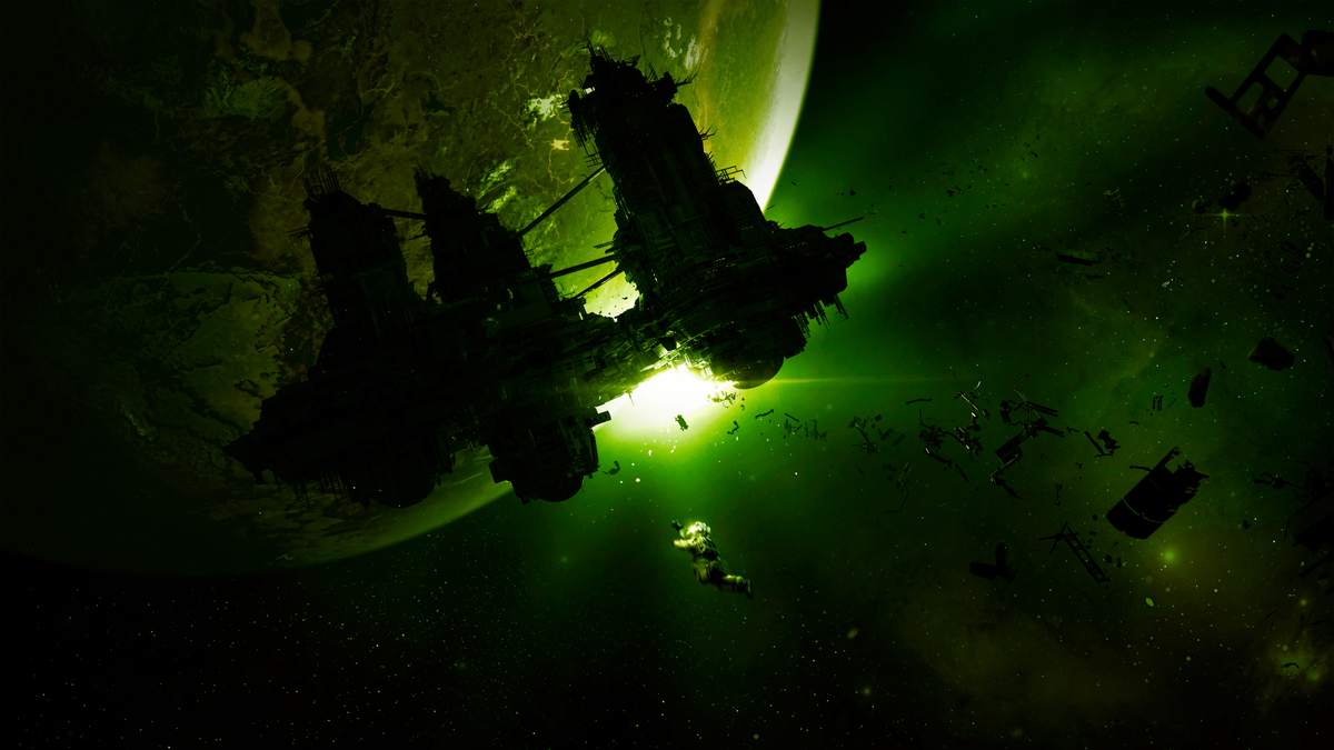 Скриншот из "Alien Isolation".