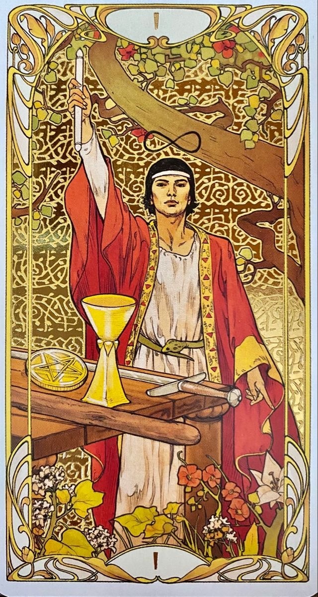 1 аркан, энергия, архетип - Маг.