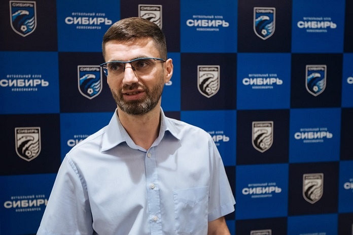    Алексей Толоконский. Фото из ТГ-канала ФК «Сибирь»