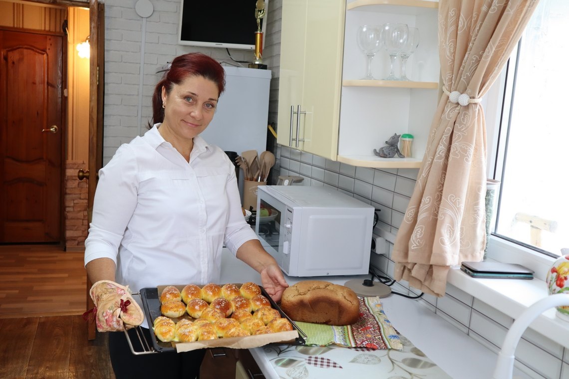 Пирожки и хлеб с пылу с жару от Светланы Антюфеевой.