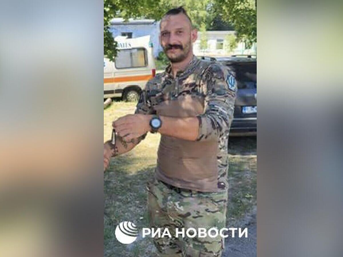    Француз-наемник, воюющий на стороне ВСУ Баррат Максим Роджер Генри© РИА Новости