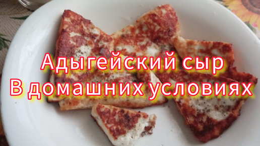 Полезный и вкусный адыгейский сыр в домашних условиях. Самый простой рецепт