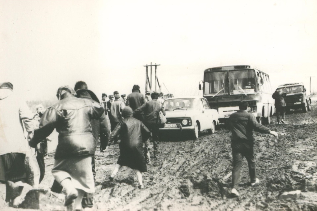 Май 1994 г. На переправе