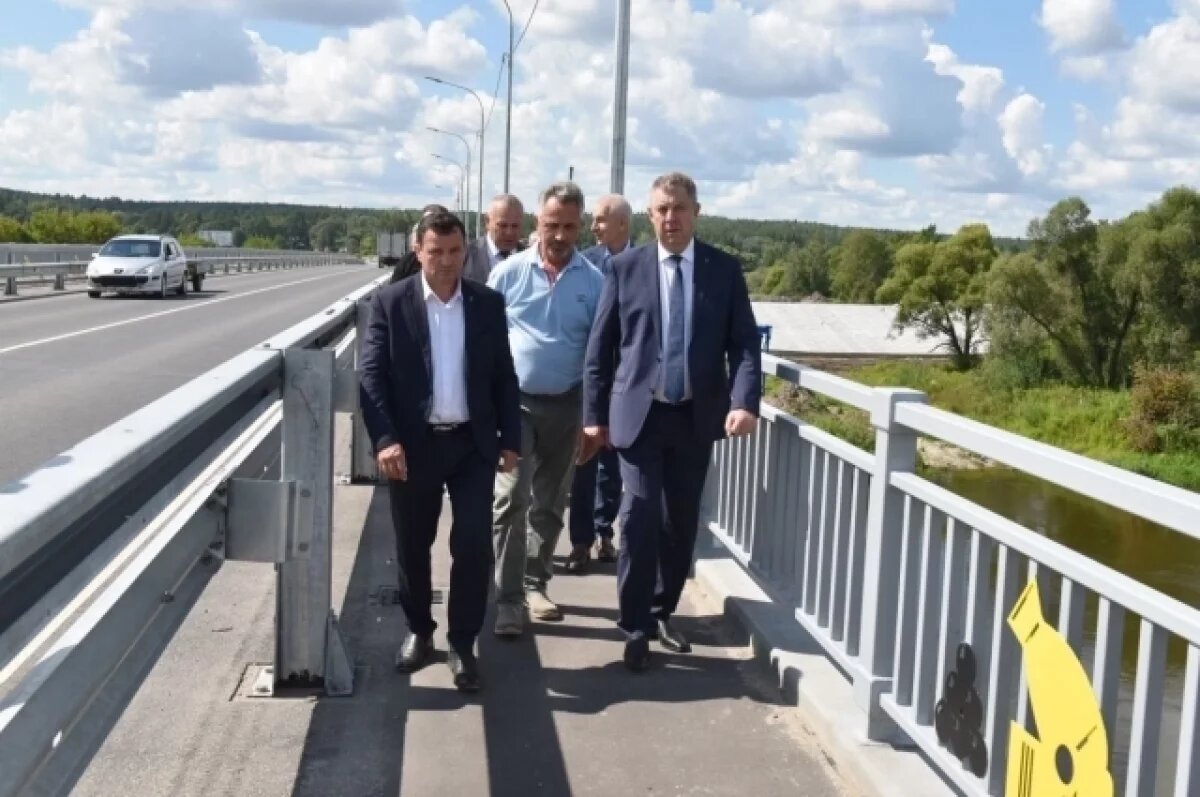    Александр Богомаз: новый мост в Фокино обеспечит безопасность движения