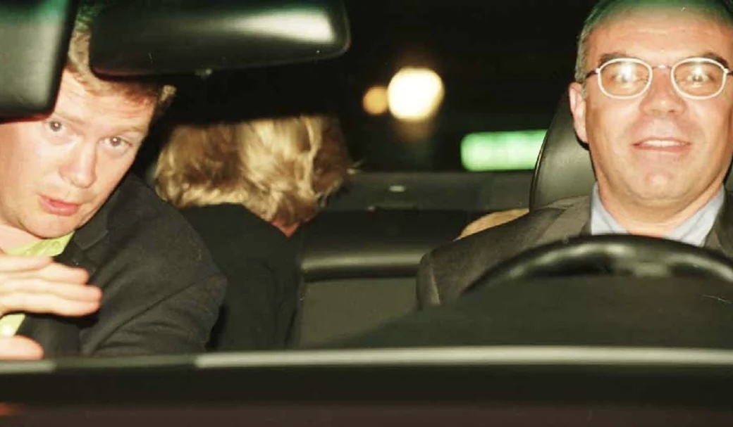 Тревор Рис-Джонс (слева) на фото с водителем Анри Полем незадолго до аварии.