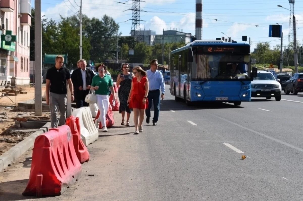    В Твери проходит комиссионная приёмка отремонтированных дорог и тротуаров