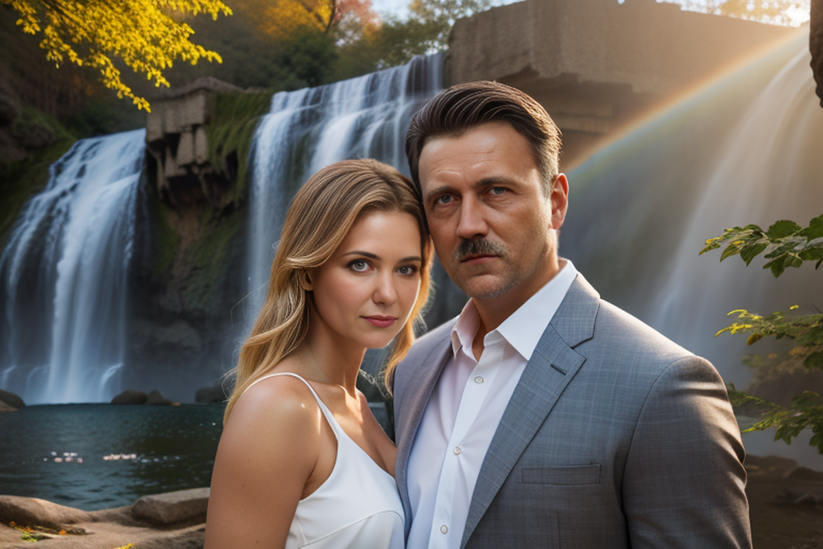 Думаю, уверен, что вы  даже  если  захотите сделать подобную  генерацию, у вас ничего не  получится. Да и времени потратите немеряно. Генерация  фото с помощью нейросети SD.