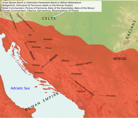 Карта восстания