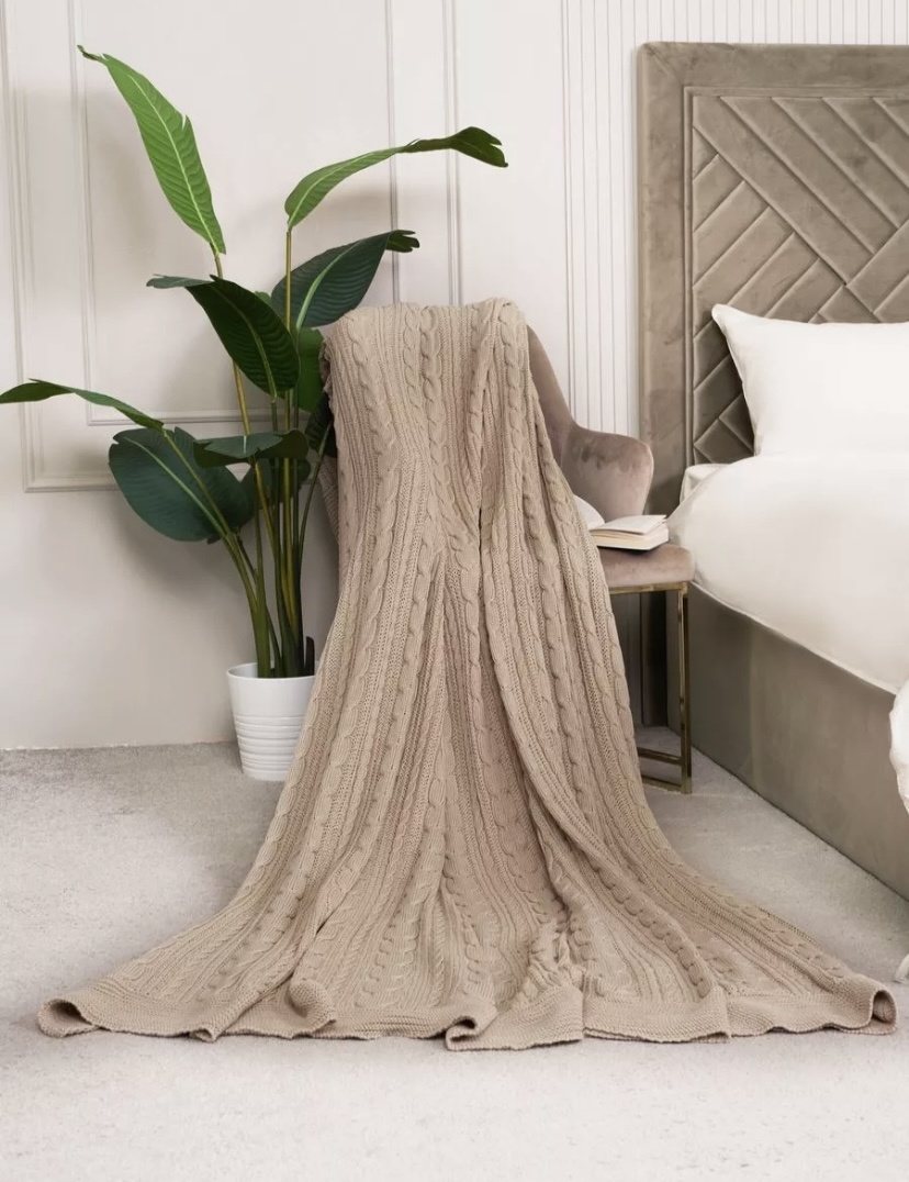 Мягкий вязаная накидка Артикул: 214074690