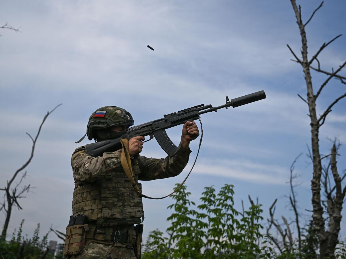    Российский военнослужащий© РИА Новости / Станислав Красильников
