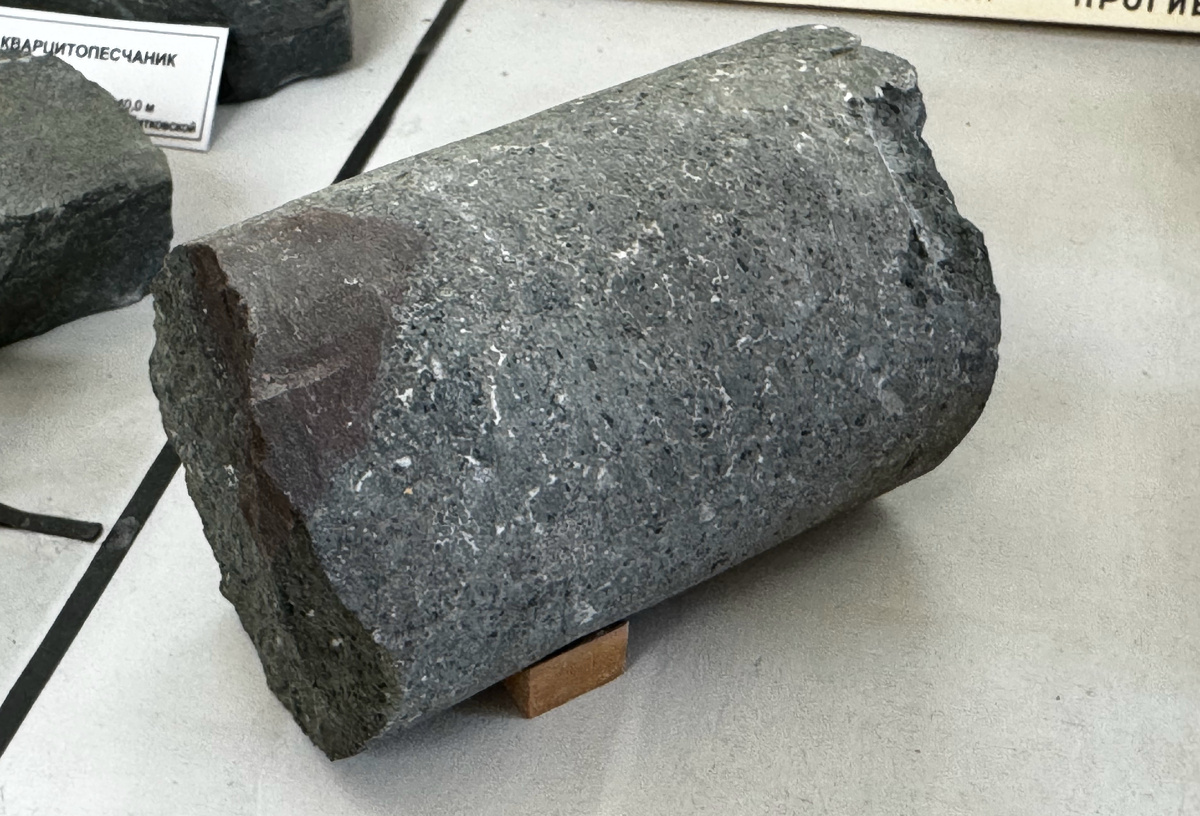 Граувакка щелочных базальтов. Архангельская область.