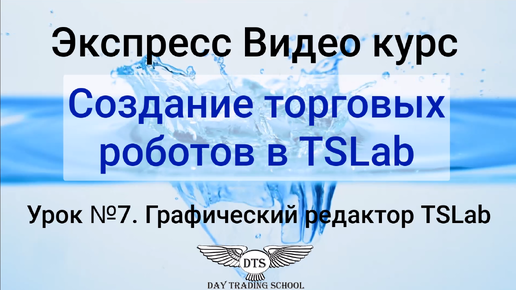 Экспресс видео курс TSLab - Урок 7. Графический редактор в TSLab