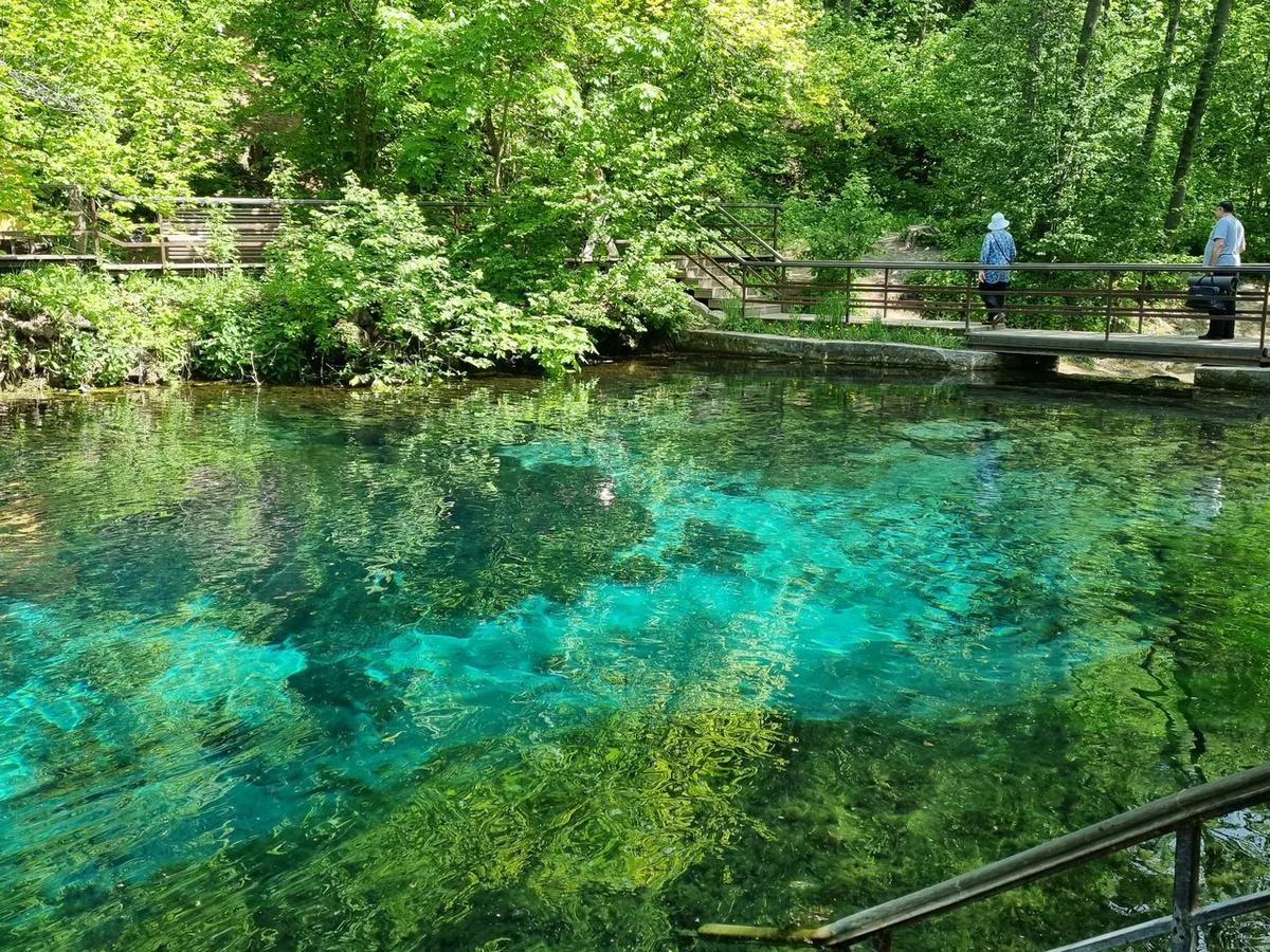 Вид на Голубые озёра, автор фото: Сергей Петухов
