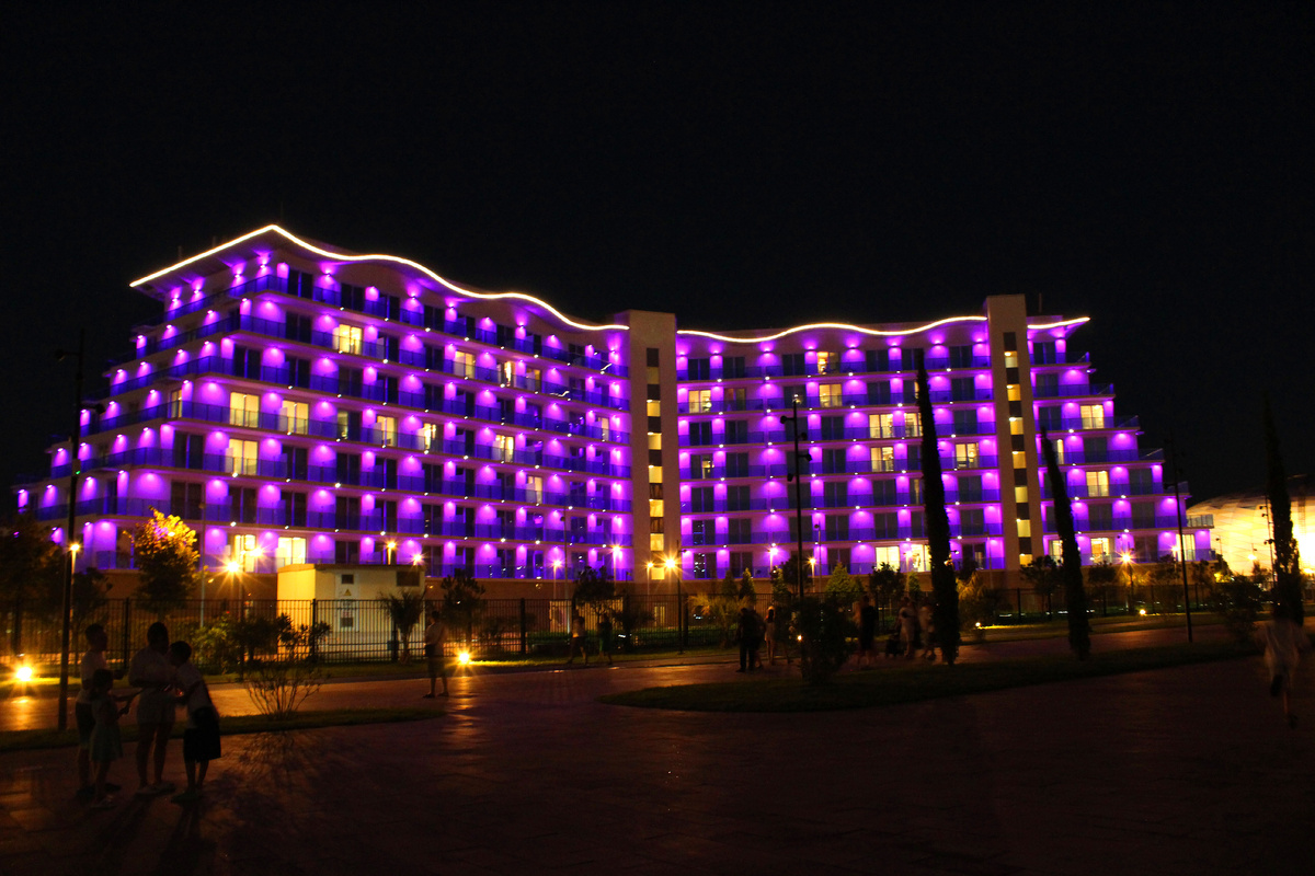 Одно из учебных зданий Сириуса