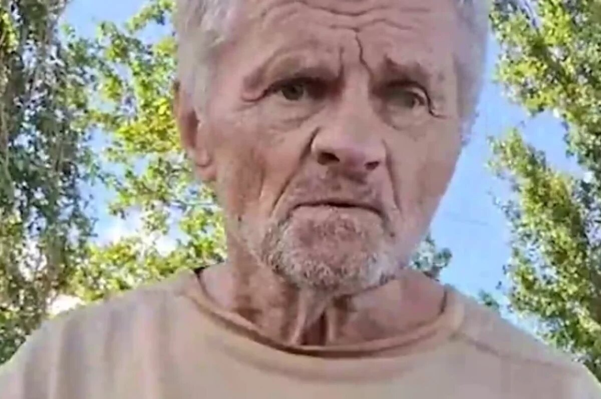    Пенсионер, над которым издевались украинцы, попал на камеру боевика ВСУ