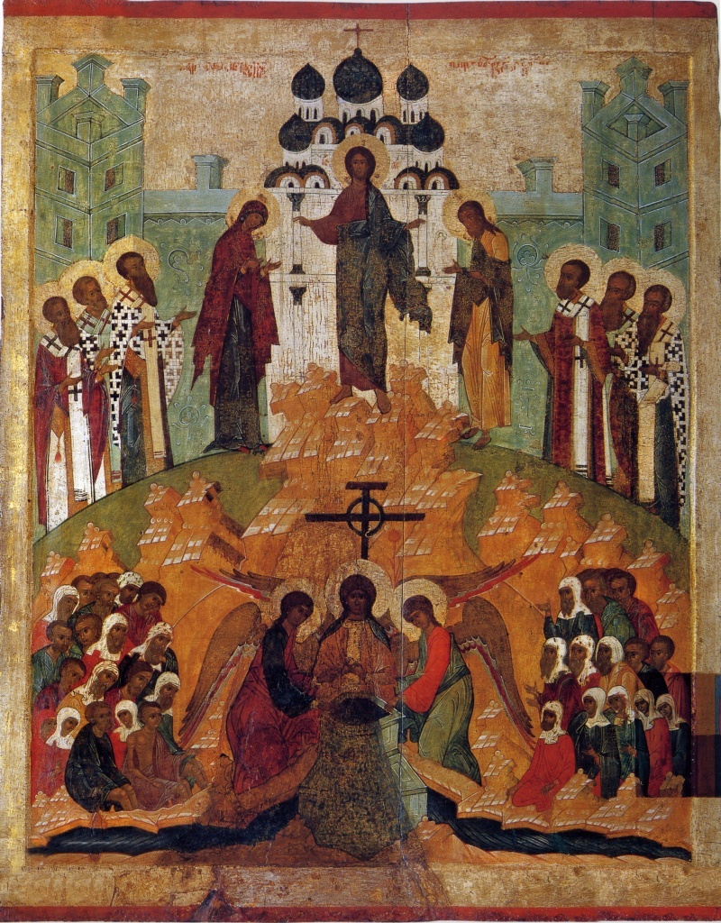 Происхождение честных древ Животворящего Креста Господня 1510–1520-е. Государственный Владимиро-Суздальский историко-архитектурный и художественный музей-заповедник