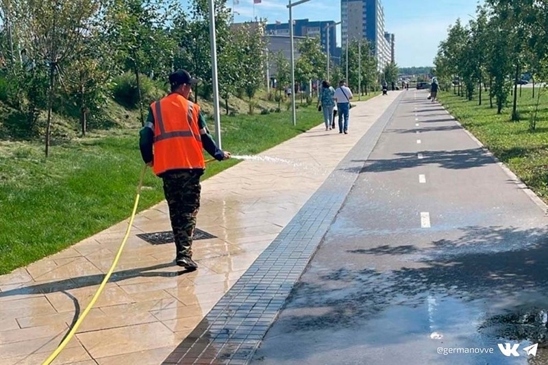    Теперь все шланги подключают к системе полива растений.