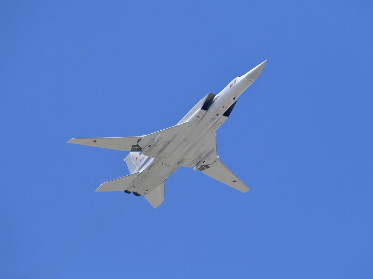    Дальний сверхзвуковой бомбардировщик-ракетоносец Ту-22М3© РИА Новости / Фотохост-агентство