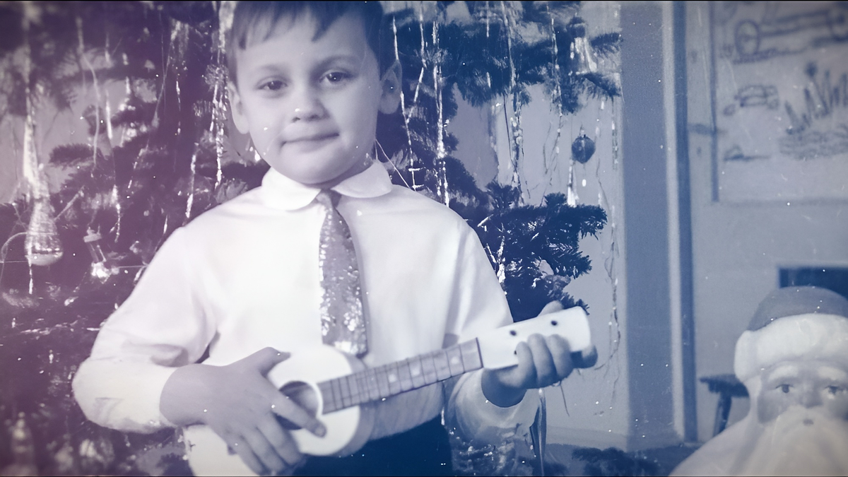 На фото: Стас Михайлов в детстве