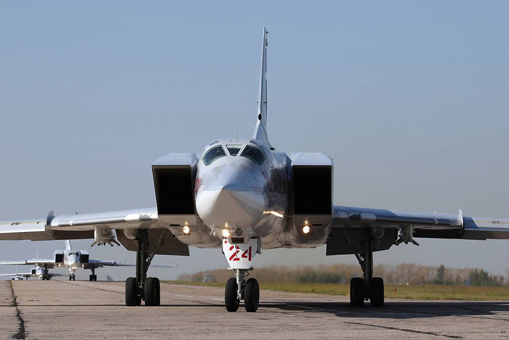    Сверхзвуковой бомбардировщик-ракетоносец Ту-22М Фото: Министерство обороны РФ
