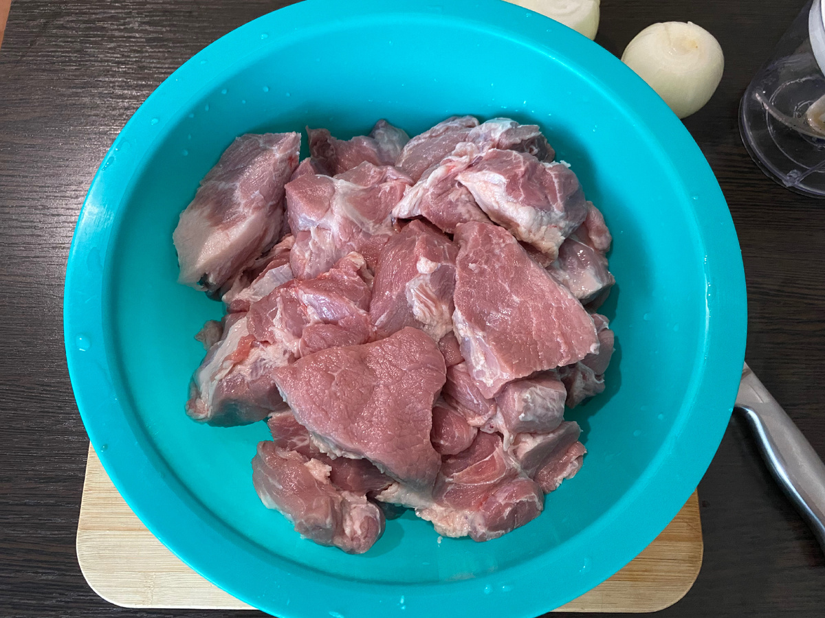 Я режу крупными кусками, вы режете как вам нравится)