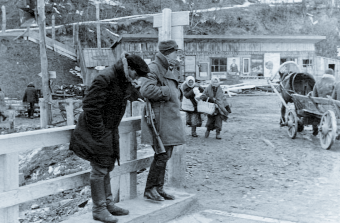 Украинские полицаи, 1942 г.