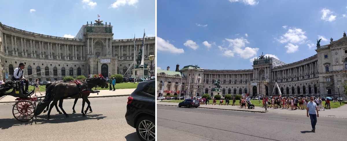 Хофбург, зимняя резиденция Габсбургов.