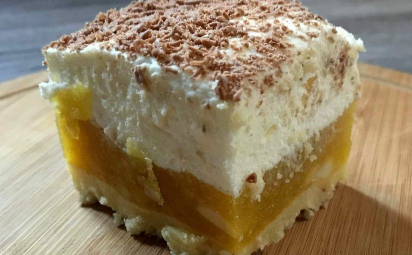 Яблочный пирог с желатином