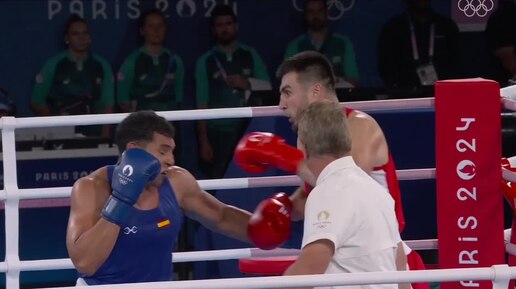 Олимпийский бокс🥊Баходир Жалолов 🇺🇿 VS 🇪🇸 Аюб Гадба / Финал 92 +