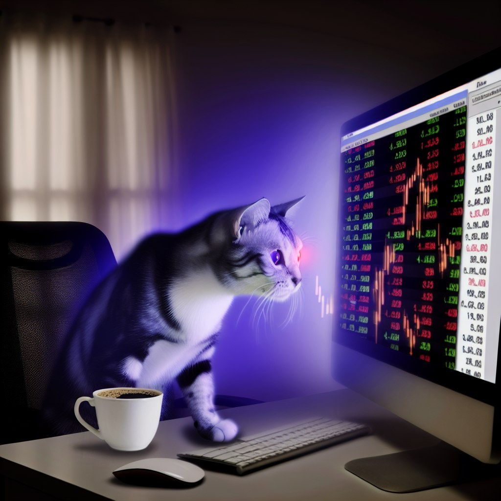 Котик выбирает акции