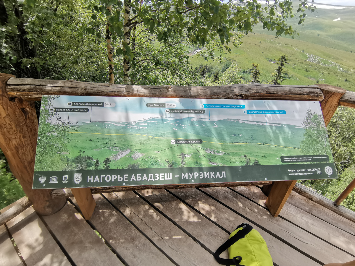 На смотровых площадках есть схемы, на которых обозначено то, на что вы смотрите.