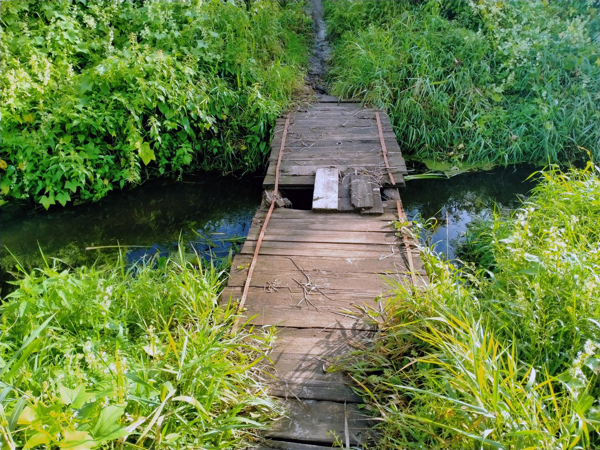 Мост через ручей