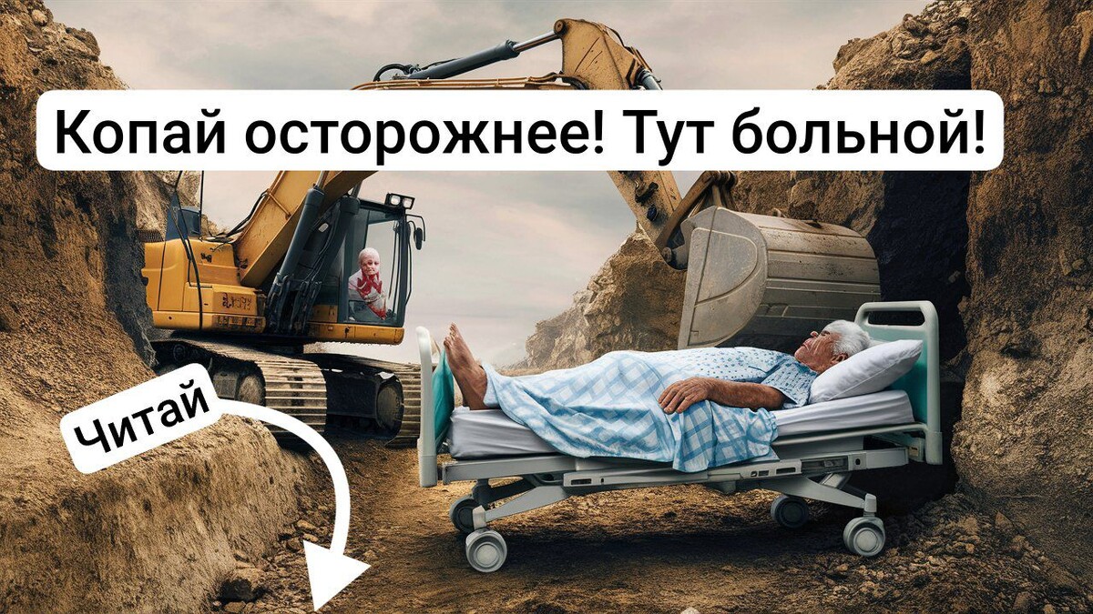 Торопились. Надо было закончить объект за неделю до Новогодних праздников. В вечерних сумерках не доглядели и перебили чужой кабель, от которого запитывалось медицинское оборудование реанимации... Погиб человек.