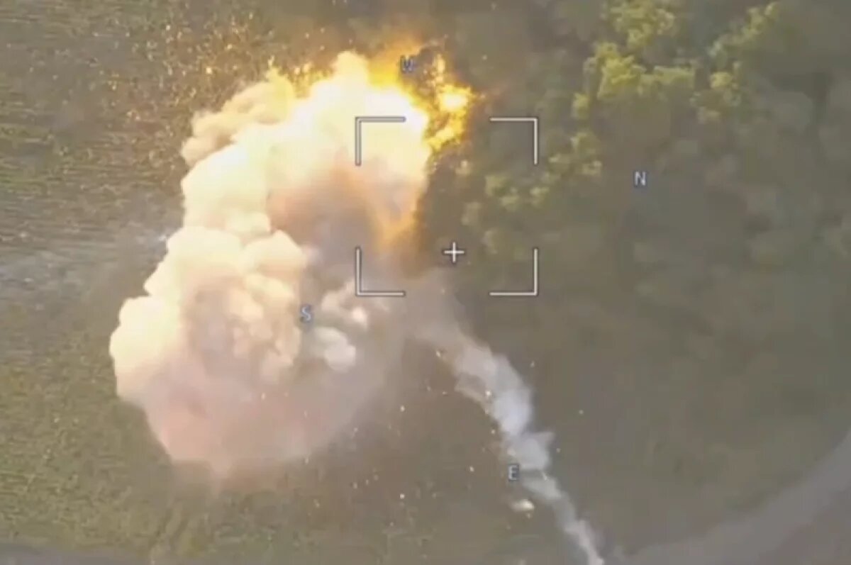    Газета Sun признала уничтожение британского Challenger в Курской области